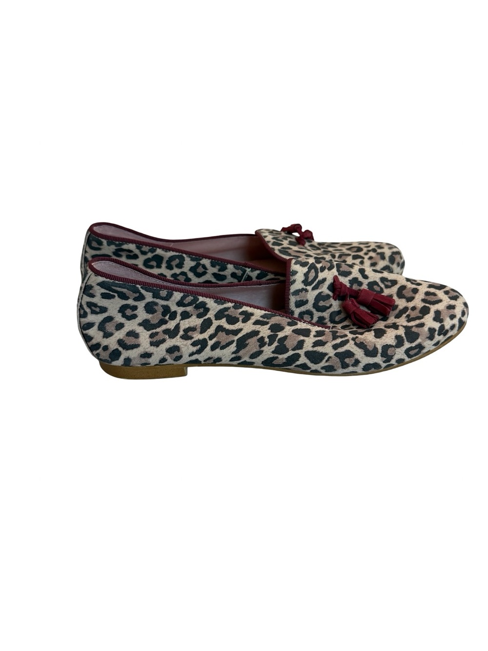 Menina Step Animal Print Loafers Shoes Slip-On Comfort Flats Size 41 EU 10 Women
